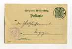 - ALLEMAGNE WURTEMBERG . ENTIER SUR CP DE 1903 - Postal  Stationery