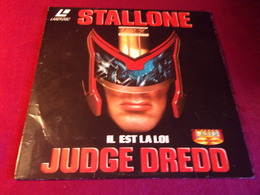 LASERDISC  CDV   °°°   STALONE  IL EST LA LOI  JUDGE DREDD - Otros