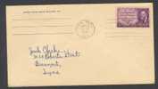 United States FDC Cover 1947 Joseph Pulitzer Statue Of Liberty - 1941-1950