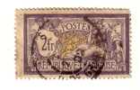 Nº 122  1 F. Lila Y Oliva De 1900   Cachet A Fecha. - Used Stamps