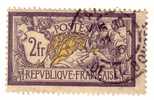 Nº 122  1 F. Lila Y Oliva De 1900   Cachet A Fecha. =.= - Used Stamps