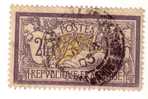 Nº 122  1 F. Lila Y Oliva De 1900   Cachet, Y Sello Bien Centrado, - Used Stamps