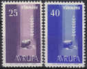 Turchia 1958 Europa 2 Vl  Nuovi Serie Completa - 1958
