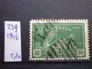 CANADA 1946: Mi 239: Loggers, 50 Cts, O / Used - Used Stamps