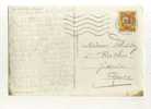 - ANDORRE FRANCAIS 1960/79 . AFFRANCHISSEMENT SIMPLE SUR CP DE 1961 POUR LA FRANCE - Used Stamps