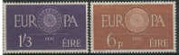 Eire - Irlanda 1960 Europa 2 Vl  Nuovi Serie Completa - 1960