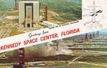 Z7268 Espace Space Hohn F Kennedy Space Center Used 1970 PPC Perfect Shape - Espace