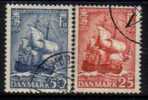 DENMARK   Scott #  327-8  VF USED - Gebraucht