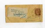 - FRANCE . FRAGMENT DE BANDE JOURNAL AVEC ENTIER POSTAL  2c.  TYPE BLANC - Bandas Para Periodicos