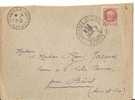 Ny&t +517  Lettre JOURNEE DU TIMBRE     RENNES    Le  19 AVRIL1942 - Covers & Documents