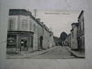 VDS CARTE POSTALE VILLENEUVE LA GUYARD ROUTE DE SENS EPICERIE MERCERIE A.VOYER ARTICLES DE PECHE SUPERBE - Villeneuve-la-Guyard