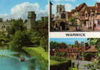 -Warwick Castle-The North Front     CPSM - Warwick