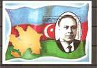 Azerbaigian - Serie Completa Nuova: Presidente Alyev, Bandiera E Cartina - Azerbaiján