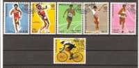 Paraguay - Serie Completa Usata: Verso Le Olimpiadi Di Seul 1988 - Summer 1988: Seoul