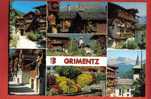 K223 Val D'Anniviers Grimentz Multivues. 1988 Sous Enveloppe. Perrochet 8189.Grand Format - Grimentz