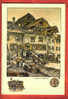 K224 Murten Morat.Repro Ancienne Gravure.Non Circulé.Fleury Fribourg 5.101.Grand Format - Fribourg