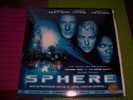 LASERDISC  CDV   °°°   SPHERE  AVEC DUSTIN HOFFMAN + SHARON STONE + SAMUEL L JACKSON - Autres Formats