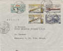 Italy-1956 Cortina Winter Olympics On Cover - Inverno1956: Cortina D'Ampezzo