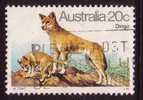 1980 - Australian Dogs 20c DINGO Stamp FU - Gebraucht