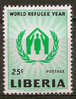 LIBERIA - Yvert -  366** - Cote 1 € - Réfugiés