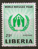 LIBERIA - Yvert -  366** - Cote 1 € - Refugiados