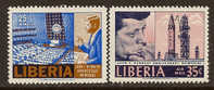 LIBERIA - Yvert - PA 151/52** - Cote 2,50 € - Kennedy (John F.)
