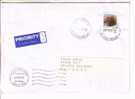 GOOD FINLAND Postal Cover To ESTONIA 1997 - Good Stamped: Flowers - Briefe U. Dokumente