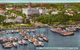 St. Petersburg Florida - Yacht Club - 60´s - Original Linen #983 - Mint Never Used - St Petersburg