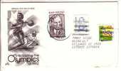 GOOD USA Postal Cover To ESTONIA 1994 - Good Stamped: Davis ; Lyon - Cartas & Documentos