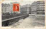 Paris Inonde - Janvier 1910 - Pont De L' Archeveche  (9785) - Überschwemmung 1910