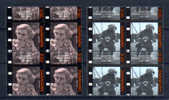 DK 1989  Cinéma,  Movie Of Danemark  Yv. 960 / 961**  Blocks Of 4 - Unused Stamps