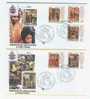 Vatican 1237 / 1241 Sur FDC Superbe Remise De La Dette Aux Pays Pauvres Peinture Tableaux - Contre La Faim