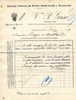 PEZENAS (34) Facture Culture Vigne Marchand De Vins 1909 Gasc - Other & Unclassified