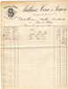 AUXERRE (89) Facture Tissus En Gros Mathieu Hercé Et Simon 1887 - Autres & Non Classés