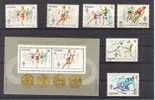 Poland/Polska 1984 Olympic Games Los Angeles-84 Set Of 6 + Block MNH - Ete 1984: Los Angeles