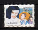 Brasil 1993 ** YT2104 Homenaje A La Hermana Dulce. Religiosa, Educadora, Niños, Letras, Arquitectura. - Ongebruikt