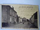 LOUE  (Sarthe)  :  Rue Fariat  -  Ecole Supérieure  (Carte Glacée Marron) - Loue