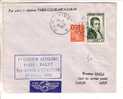 GOOD OLD FRANCE Airmail Postal Cover To AOF 1953 - Good Stamped + Nice Cancels - 1927-1959 Lettres & Documents