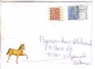 GOOD BELGIUM Postal Cover To ESTONIA 2004 - Good Stamped - Cartas & Documentos