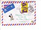 GOOD BELGIUM Postal Cover To ESTONIA 1998 - Good Stamped - Lettres & Documents