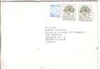 GOOD SWEDEN Postal Cover To ESTONIA 1992 - Good Stamped: Plants - Briefe U. Dokumente