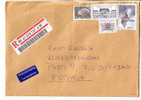 GOOD SWEDEN " REGISTERED " A5 Postal Cover To ESTONIA 2007 - Good Stamped: Hedgehog ; Architecture; Eagle - Cartas & Documentos