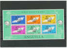 ANGUILLA  100 JAAR  U.P.U. 1974 ** BLOK 6 - U.P.U.