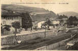 LAMURE-SUR-AZERQUES PASSERELLE DE LA GARE ANIMEE CAFE - Lamure Sur Azergues