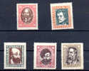 Timbres Bolchevistes, Karl Marx, Engels, 240 A / 244 A X, Cote 80 €, - Unused Stamps