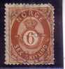 NORVEGE.N°20.CATALOGUE YVERT. - Used Stamps