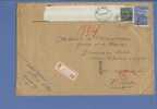 768+771 Op Aangetekende Brief Met Stempel MALMEDY (Oostkanton - Canton De L´est) (VK) - 1948 Export