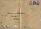 683A+685A+762 Op Aangetekende Brief Met Stempel ROESELARE  (VK) - 1936-1957 Col Ouvert