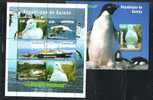 Guinea. Greenpeace. Albatross. MNH Sheet Of 6 And SS. SCV = 19.50 - Albatro & Uccelli Marini
