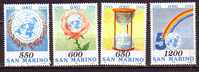 Y7792 - SAN MARINO Ss N°14148/51 - SAINT-MARIN Yv N°1408/01 ** ONU UNO - Unused Stamps